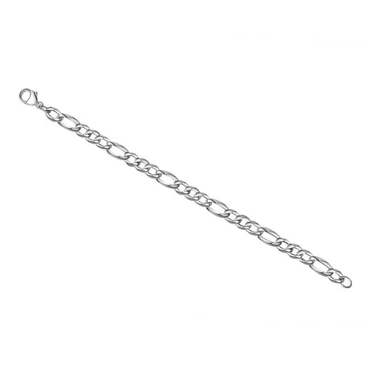Armband Stegpanzerkette 925/- Sterling Silber versilbert