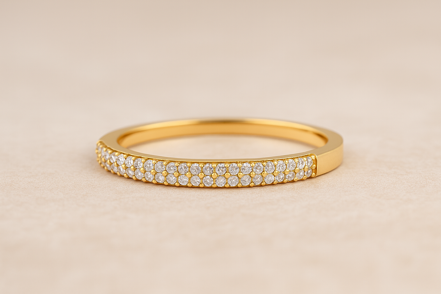 Ring 375/- Gold Zirkonia