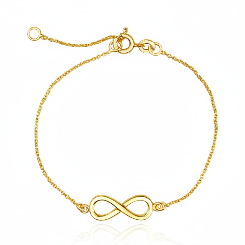 Armband Ankerkette 925/- Sterling Silber vergoldet