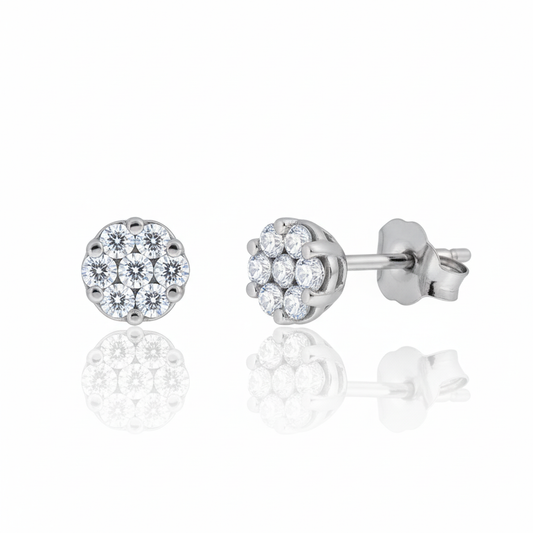 Ohrstecker 585/- Weißgold Brillant 0,20ct.