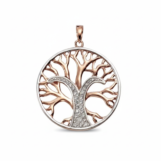 Anhänger 925/- Sterling Silber Zirkonia