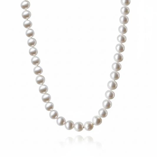 Collier Perlenkette 585/- Gold Süßwasserzuchtperle