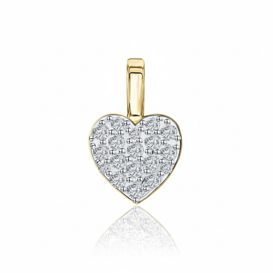 Anhänger 375/- Gold Zirkonia