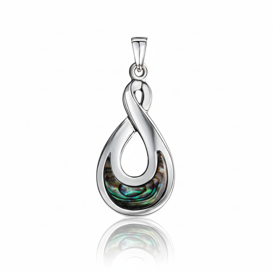 Anhänger 925/- Sterling Silber Abalone