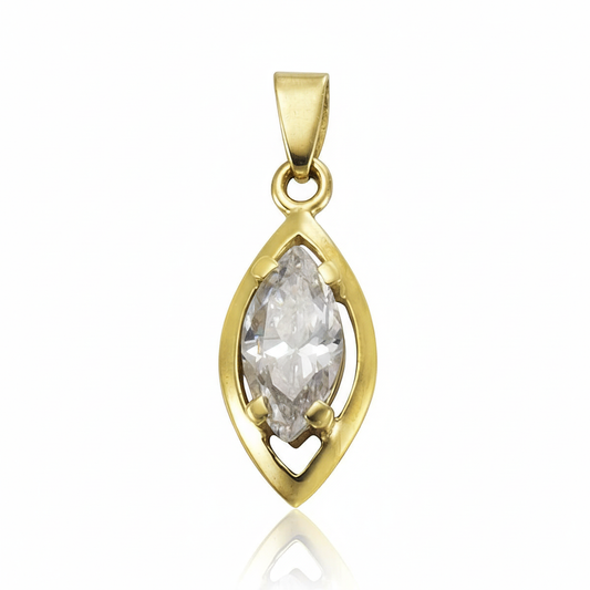 Anhänger 333/- Gold Zirkonia