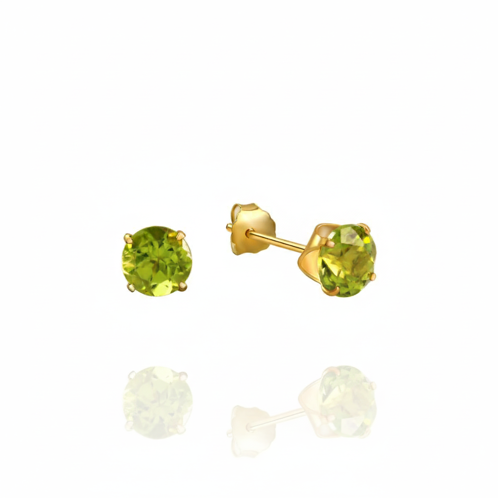 Ohrringe 333/- Gold Peridot