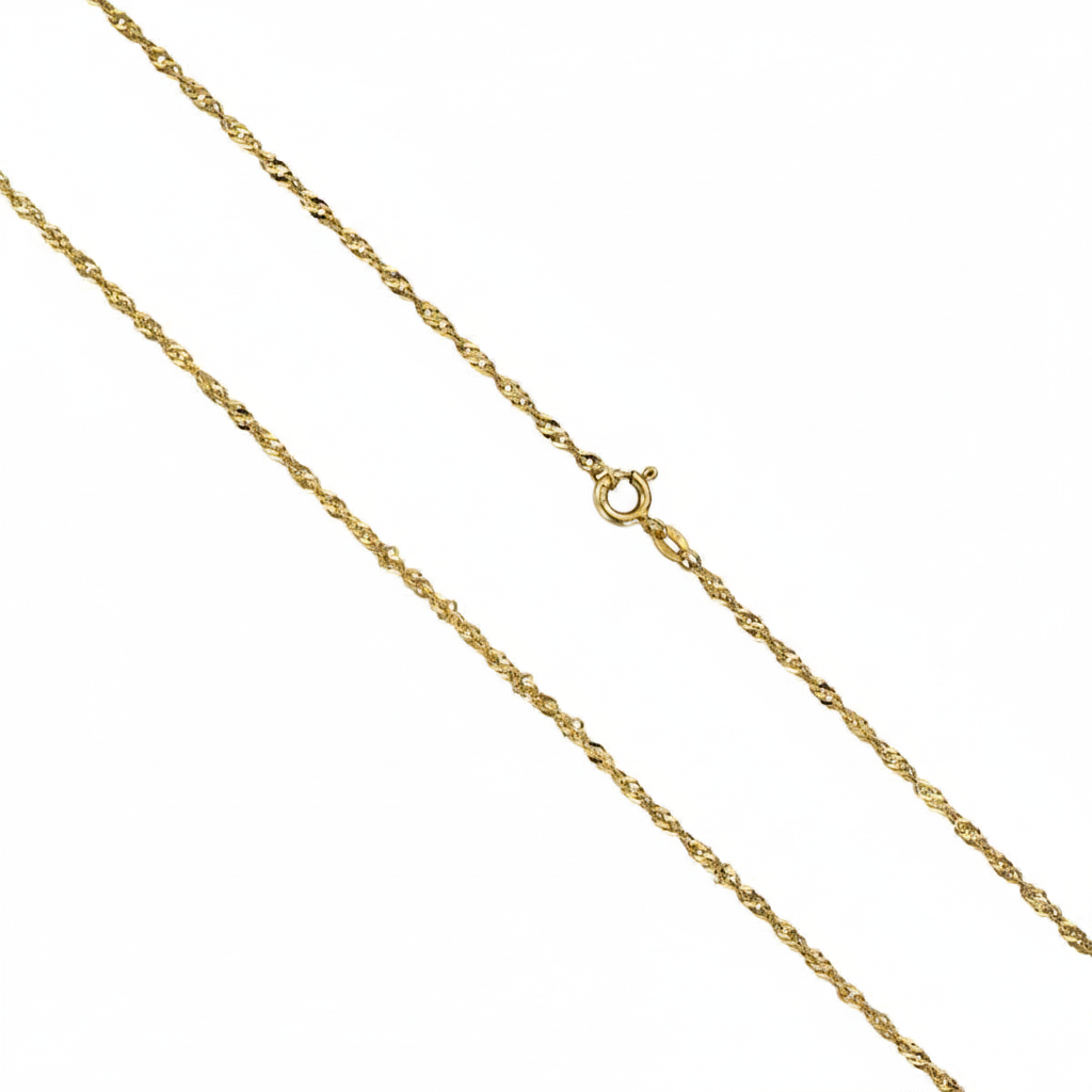 Collier Singapurkette 333/- Gold