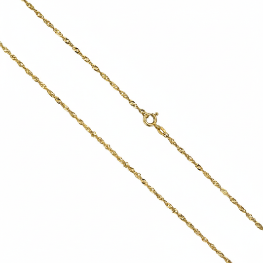 Collier Singapurkette 333/- Gold