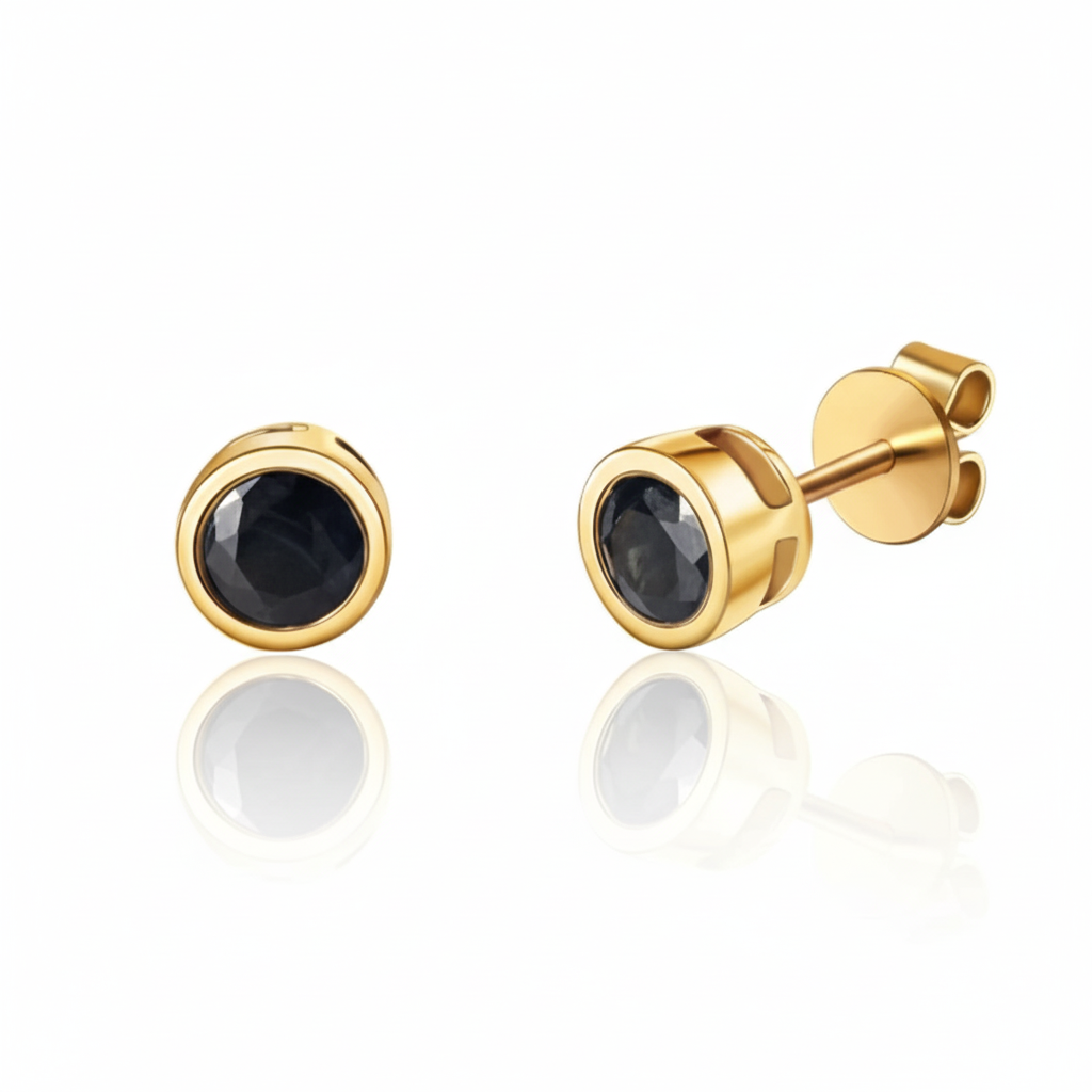Ohrstecker 585/- Gold Saphir