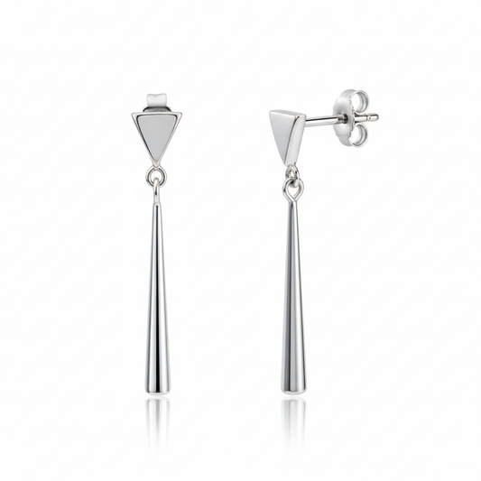Ohrhänger 925/- Sterling Silber rhodiniert