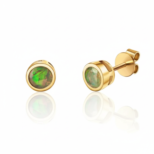 Ohrstecker 585/- Gold Opal