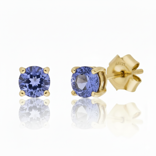 Ohrstecker 375/- Gold Tansanit