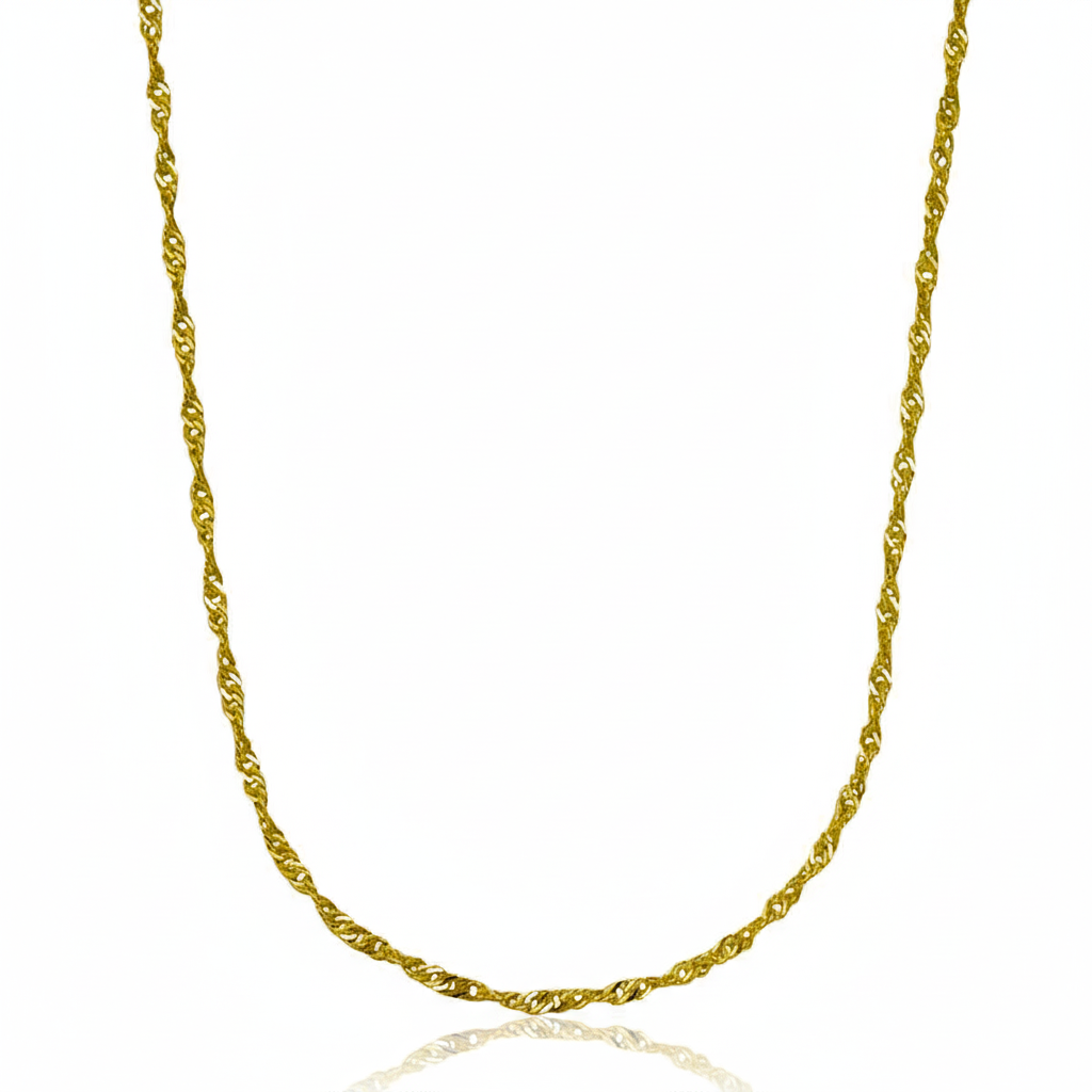 Singapurkette 375/- Gold