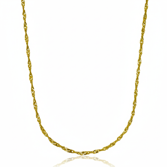 Singapurkette 375/- Gold