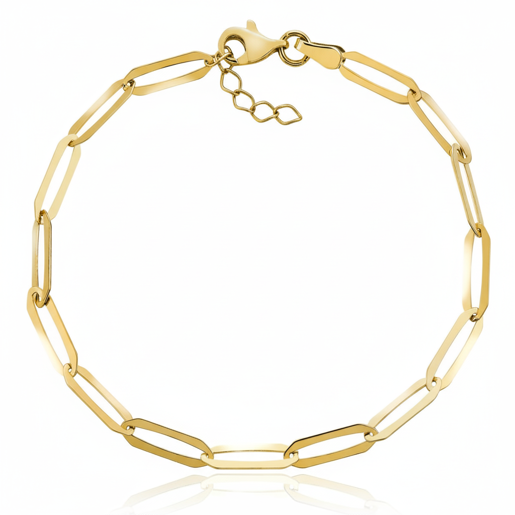 Armband Ankerkette 375/- Gold