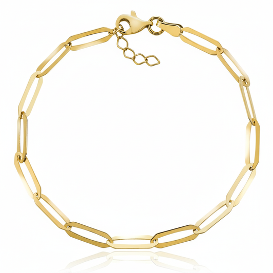 Armband Ankerkette 375/- Gold