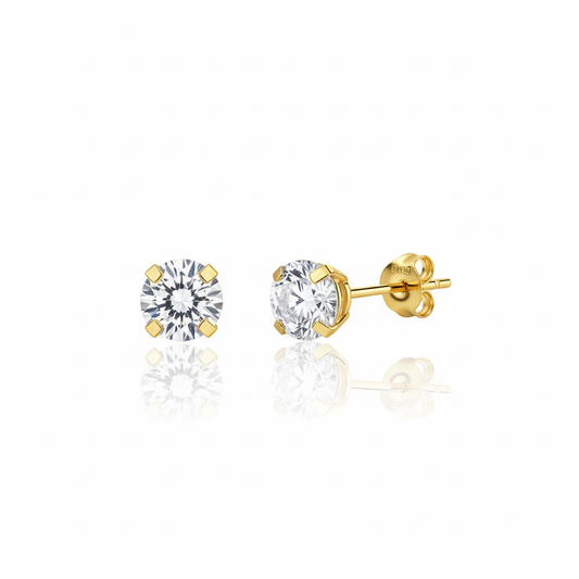 Ohrringe 333/- Gold Zirkonia
