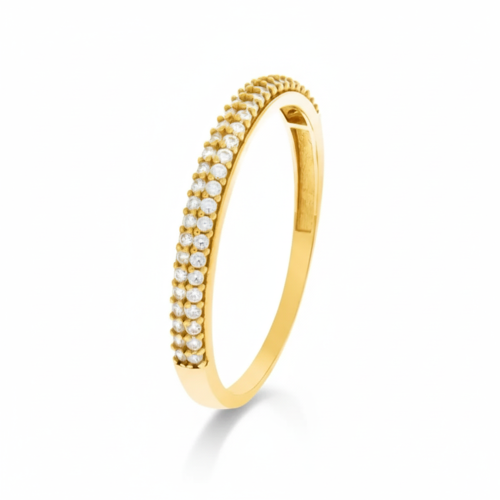 Ring 375/- Gold Zirkonia