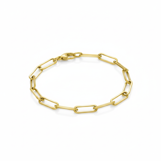 Gliederarmband 925/- Sterling Silber vergoldet