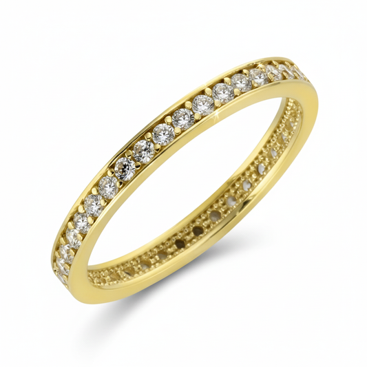 Ring 375/- Gold Zirkonia