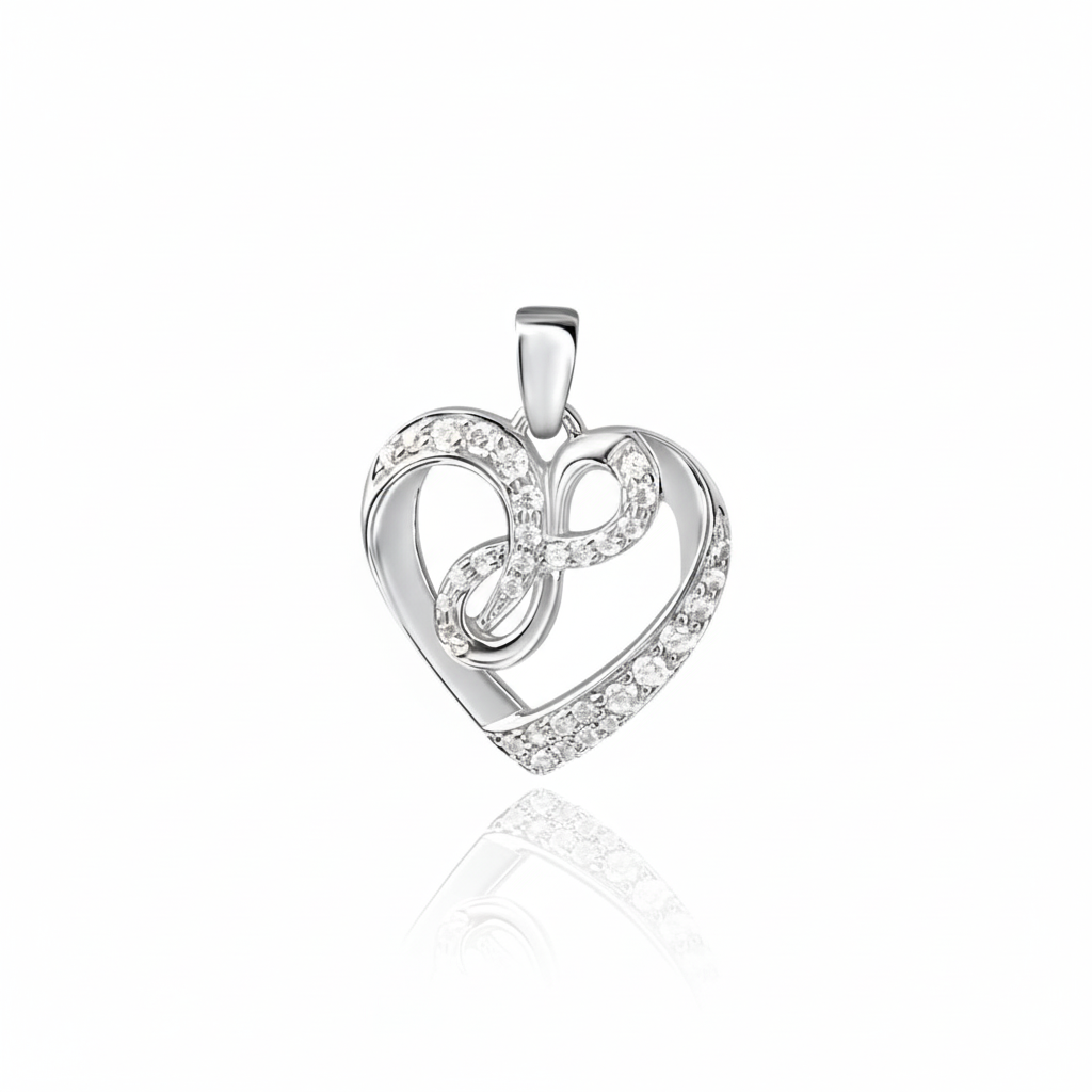 Anhänger 925/- Sterling Silber Zirkonia