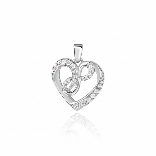 Anhänger 925/- Sterling Silber Zirkonia