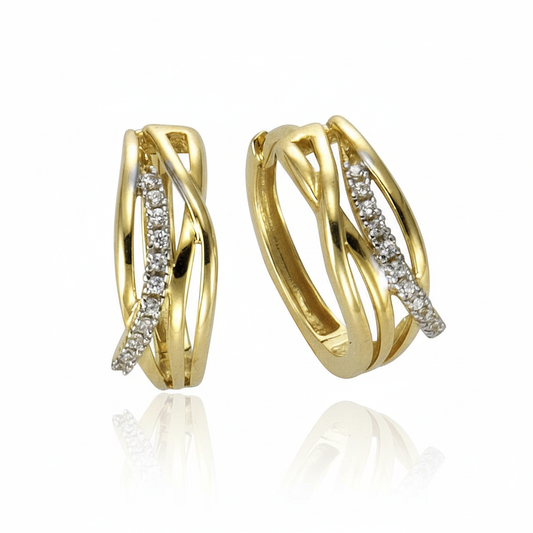 Creole 333/- Gold Zirkonia