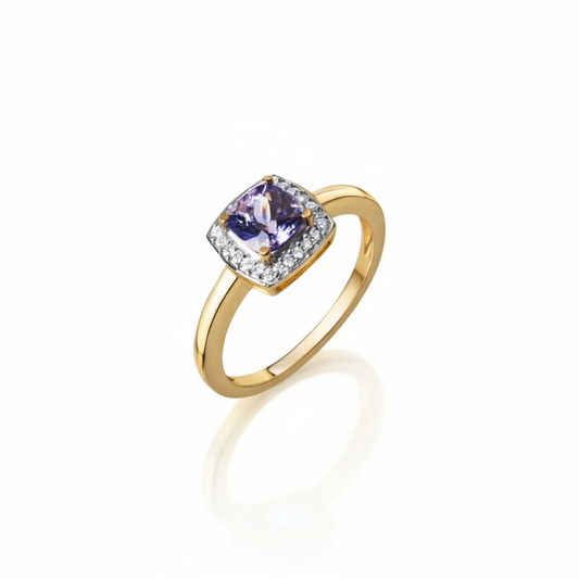 Ring 585/- Gold Brillant 1,09ct