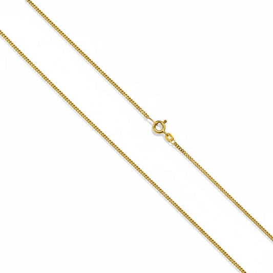 Kette Panzerkette 585/- Gold 50cm