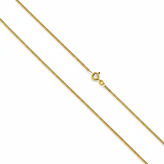 Kette Panzerkette 585/- Gold 45cm