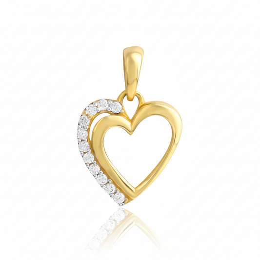 Anhänger 333/- Gold Zirkonia