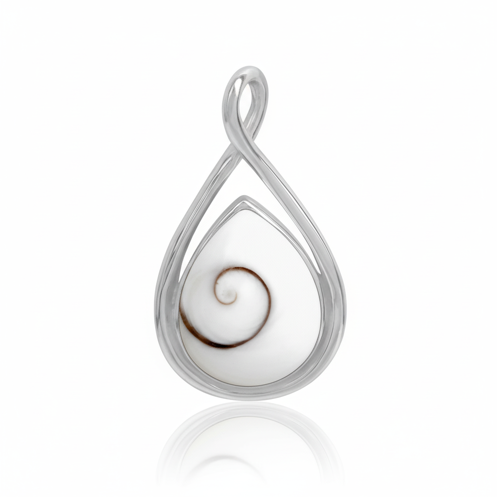 Anhänger 925/- Sterling Silber Muschel
