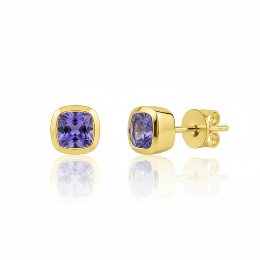 Ohrstecker 585/- Gold Tansanit