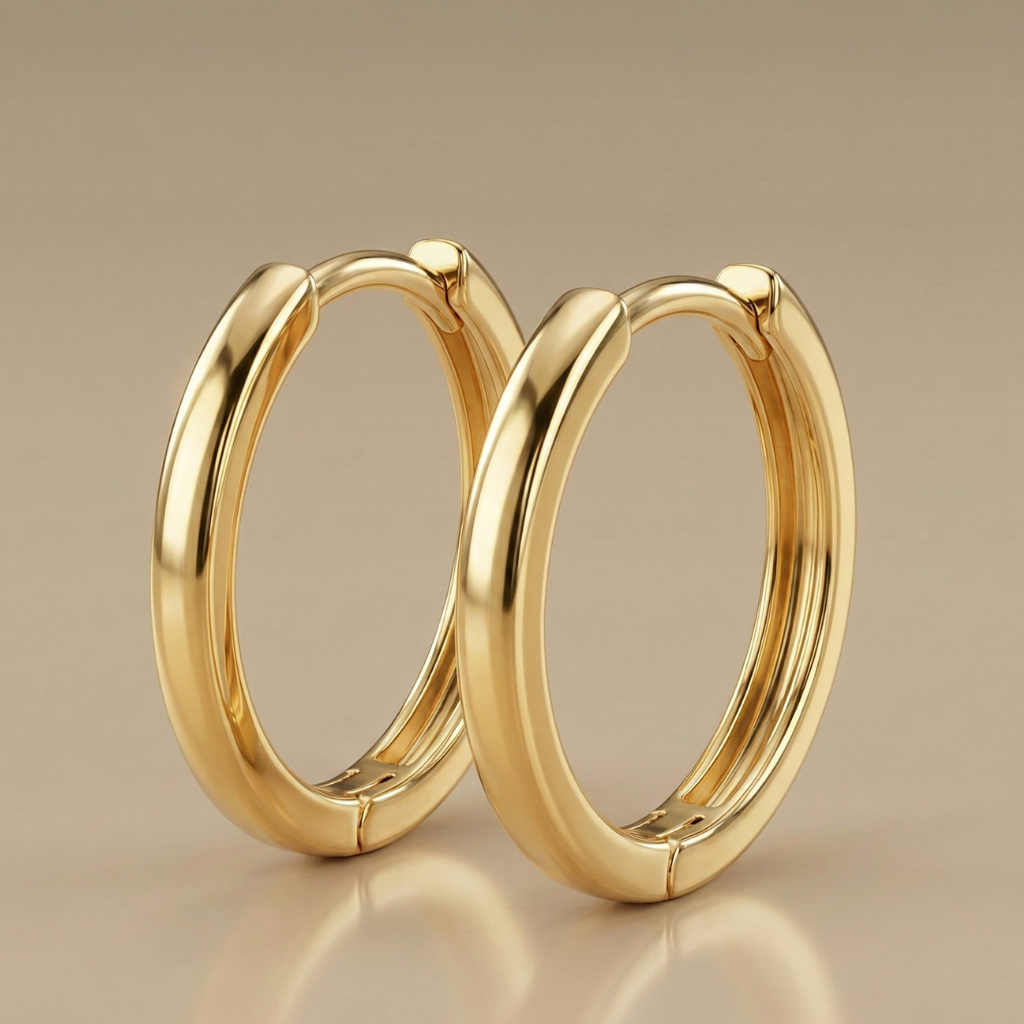 Creolen – 333 Gold (17 mm)