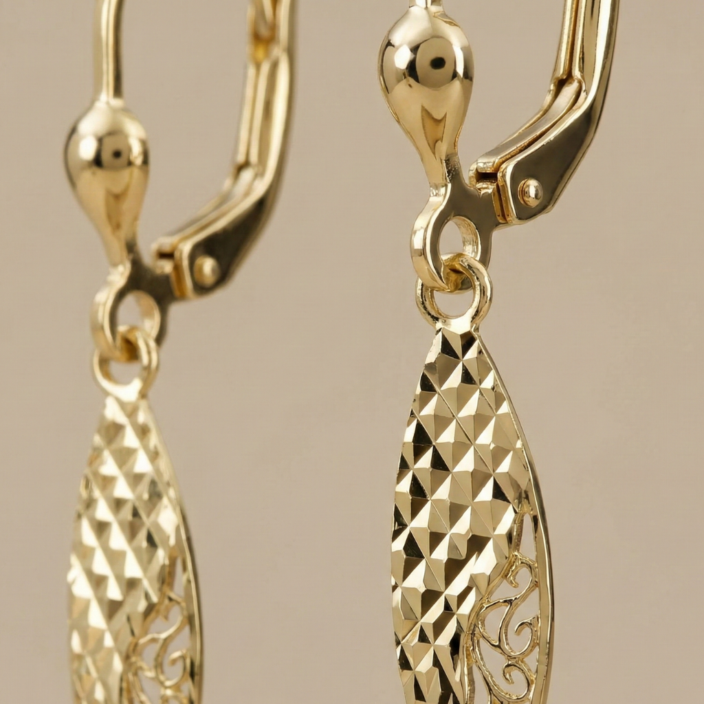 Ohrhänger 375/- Gold