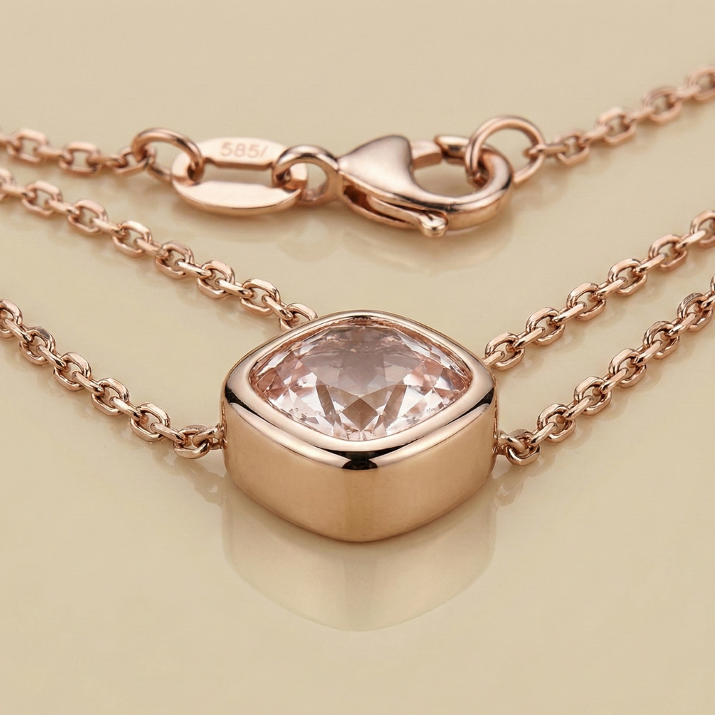 Anhänger mit Kette Ankerkette 585/- Gold