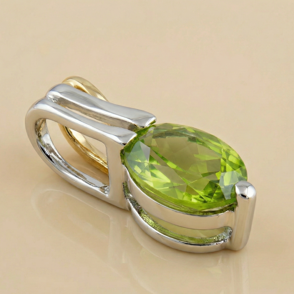 Anhänger 375/- Gold Peridot