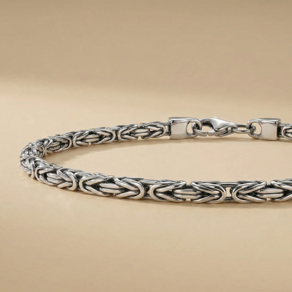 Armband Königskette 925/- Sterling Silber