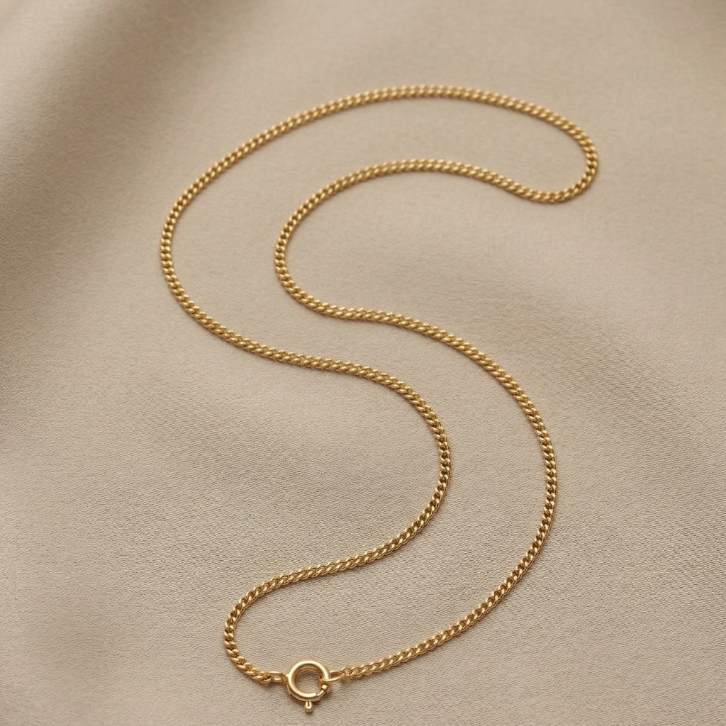 Flachpanzerkette – 333 Gold (36/38 cm · 1 mm)