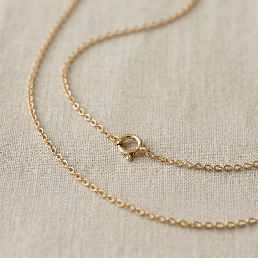 Ankerkette – 333 Gold (42 cm · 1 mm)
