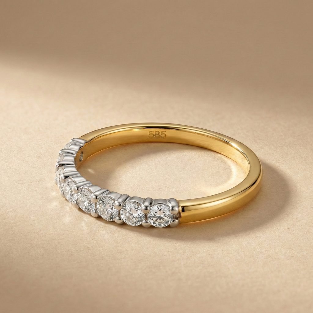 Ring 585/- Gold Brillant 0,52ct.