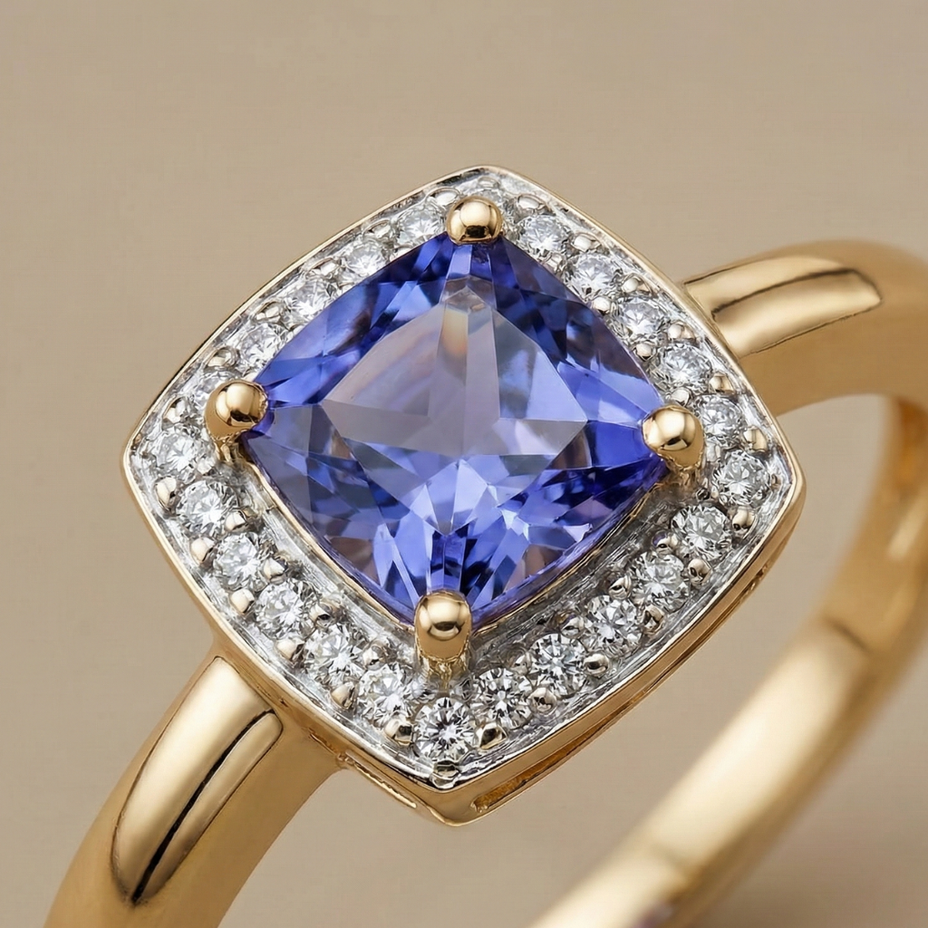 Ring 585/- Gold Brillant 1,09ct