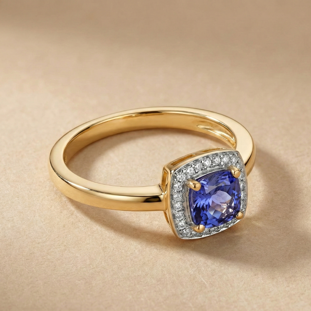 Ring 585/- Gold Brillant 1,09ct