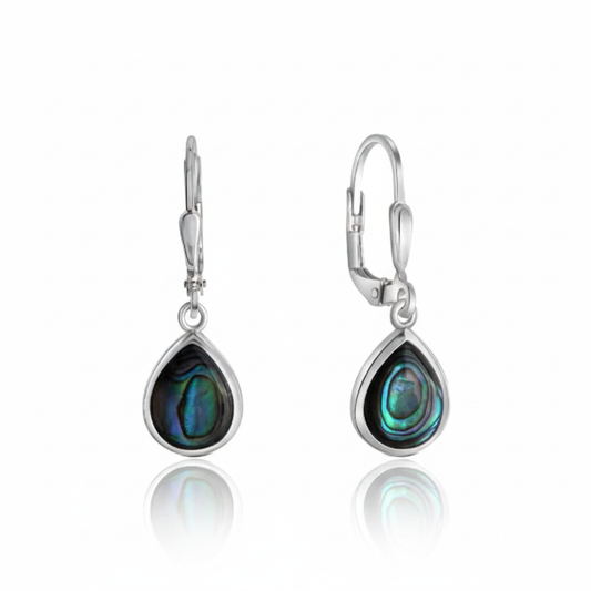 Ohrhänger 925/- Sterling Silber Abalone