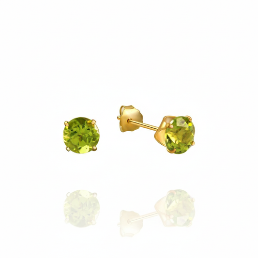 Ohrringe 333/- Gold Peridot