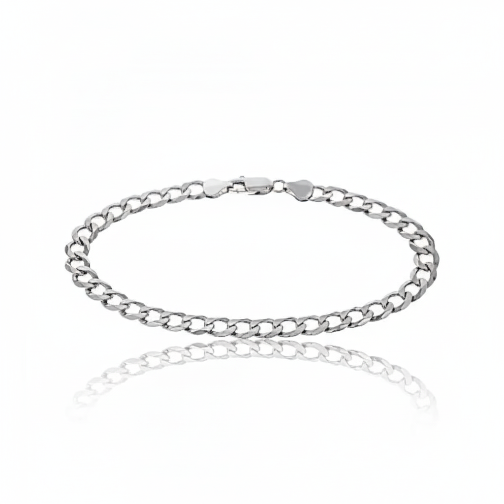 Armband Panzerkette 925/- Sterling Silber