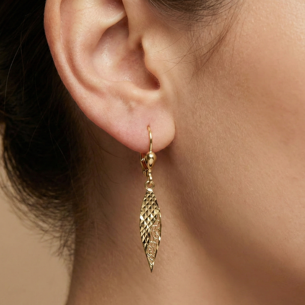 Ohrhänger 375/- Gold