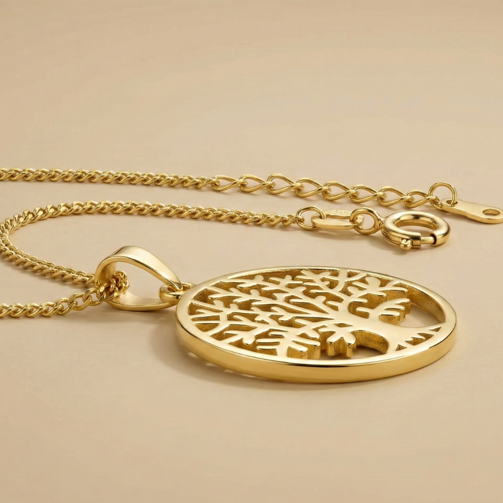 Panzerkette 925/- Sterling Silber vergoldet