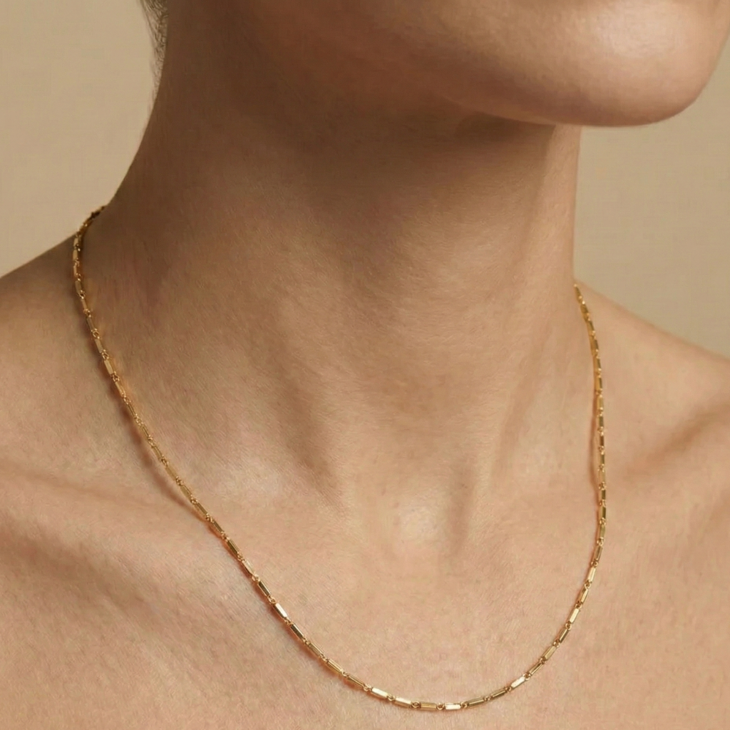 Fantasiekette 925/- Sterling Silber vergoldet