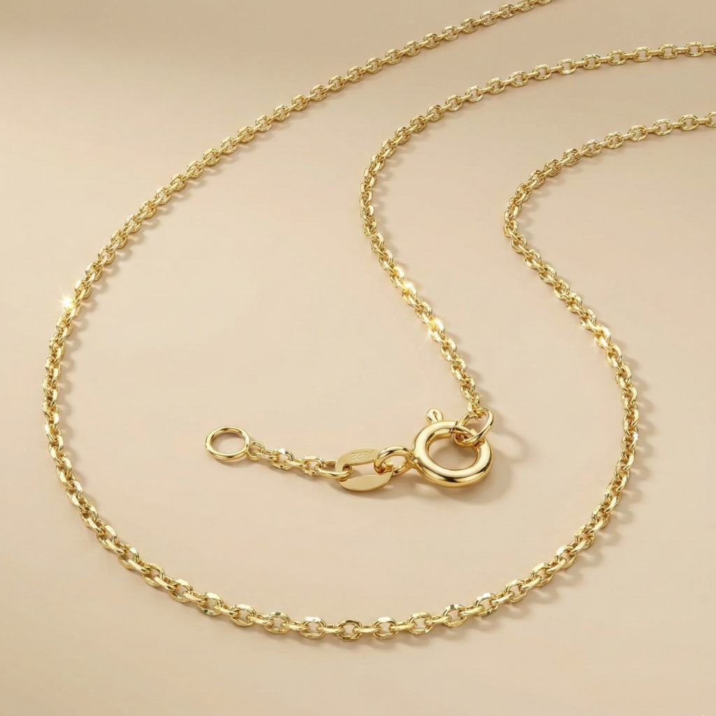 Collier Ankerkette 333/- Gold